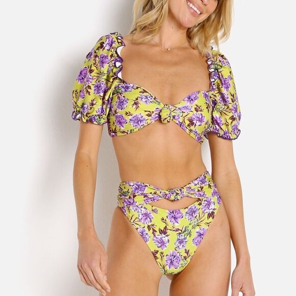 NWOT Anthropologie Beach Riot Robyn Bikini Set - Picture 2 of 6